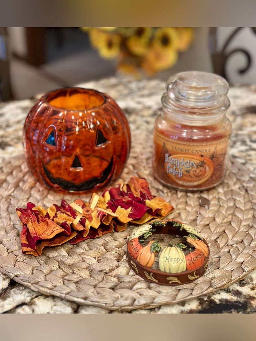 🎃 Yankee Candle Halloween Pumpkin Candle Holder